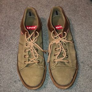 Levi’s canvas and leather sneaker